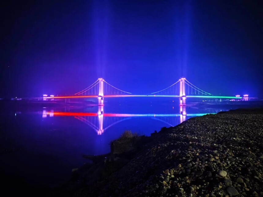 如何做橋梁照明工程？2023年橋梁照明高清效果圖